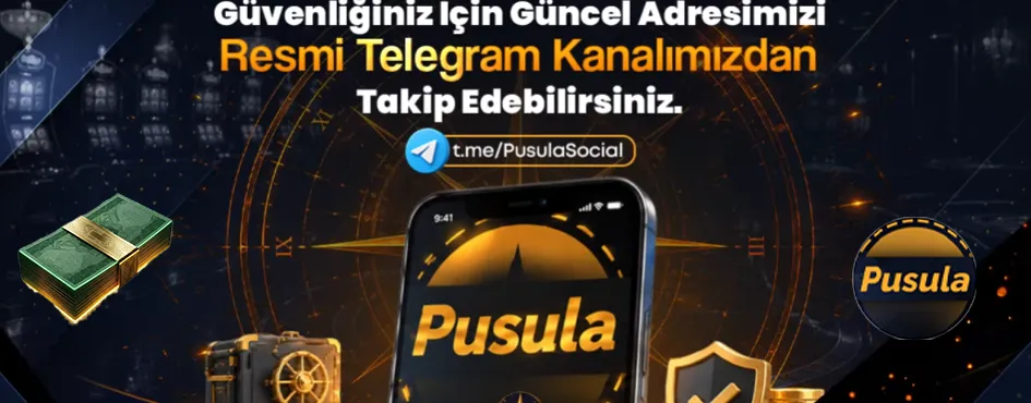 Pusulabet güncel giriş adresi ve resmî Telegram kanalı duyurusu